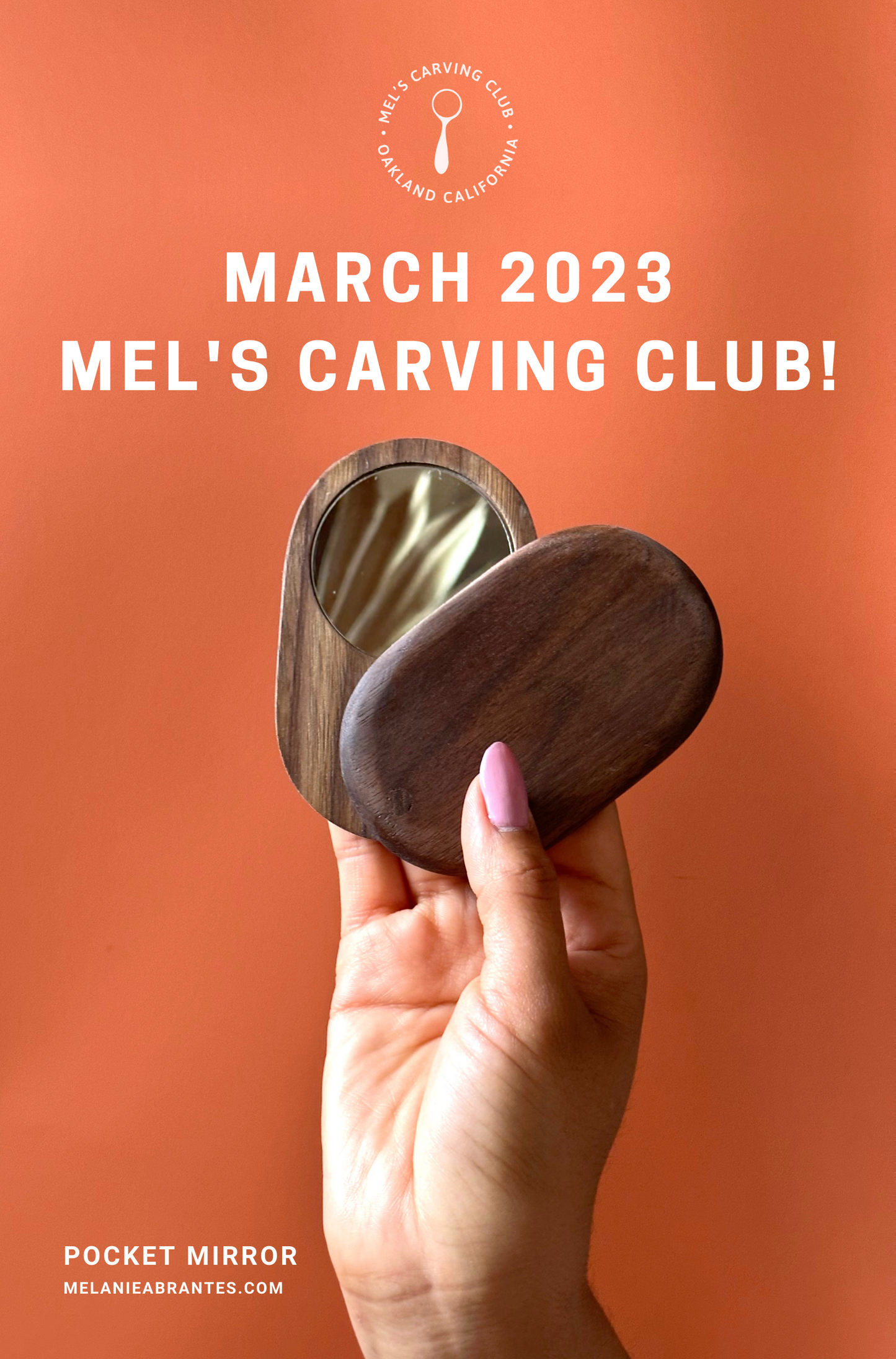 DIY Pocket Mirror Carving Kit – Tools Not Included