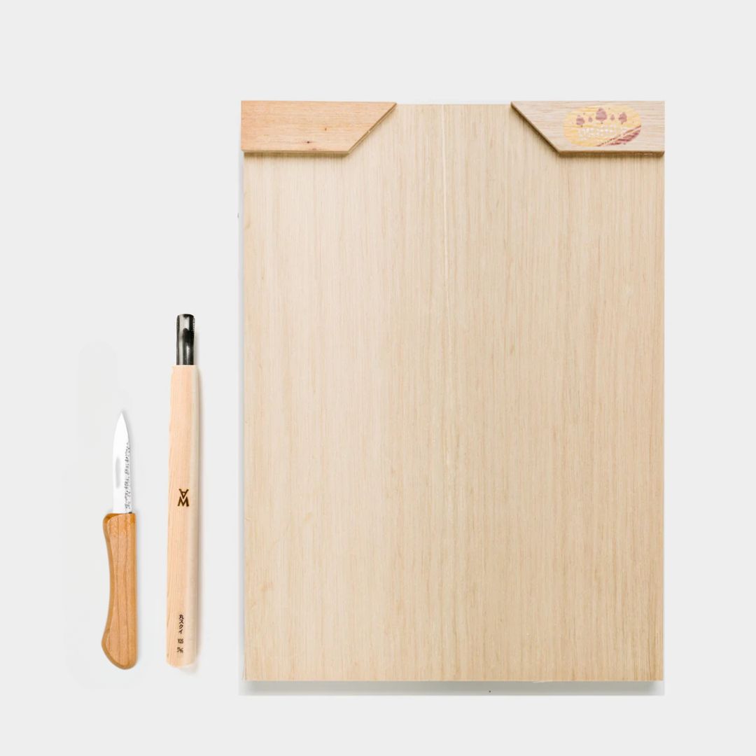 Ultimate Spoon Carving Kit with Book, Bench Hook & More
