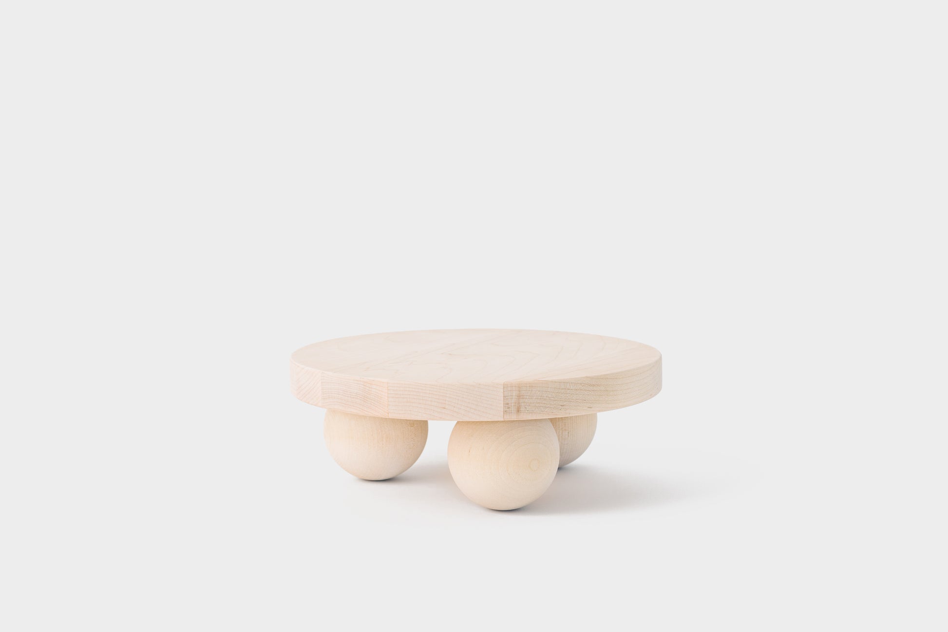 Hardwood mini mesa tray in solid maple | Melanie Abrantes Designs