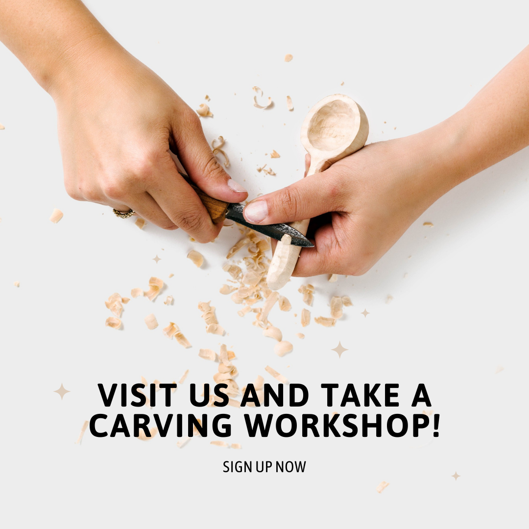 Visit us and Take a Carving Workshop!