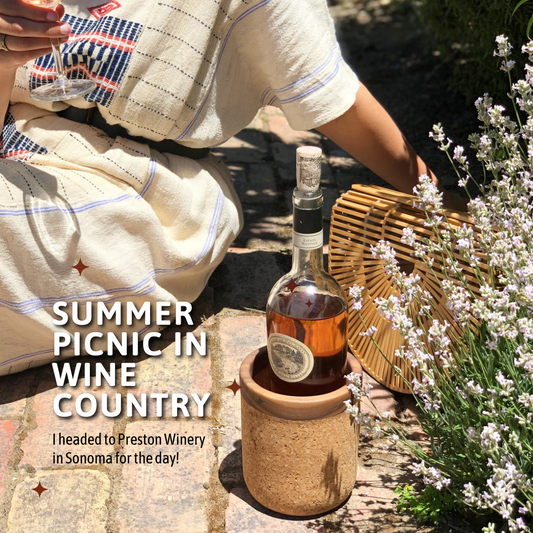 Summer Picnic in Wine Country