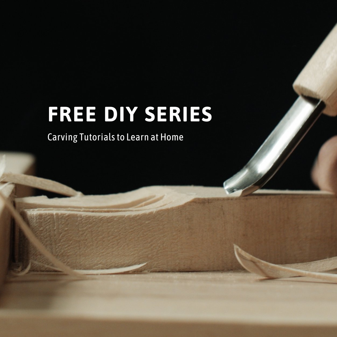 Free Carving DIY Tutorials for you to Learn at Home!
