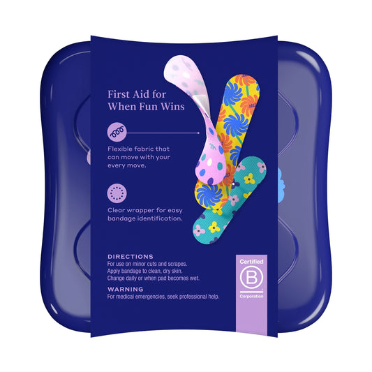 Bravery Bandages - Floral 48 Count