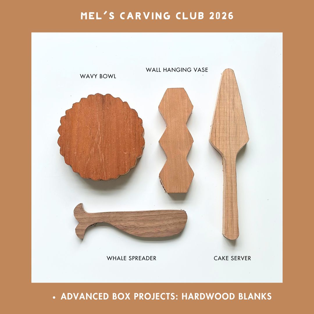 Mel's Carving Club: Subscription Carving Box (Advanced)