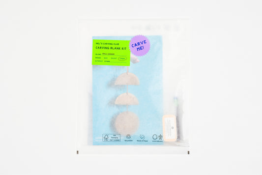 DIY Wall Hanging Carving Kit – Tools Not Included