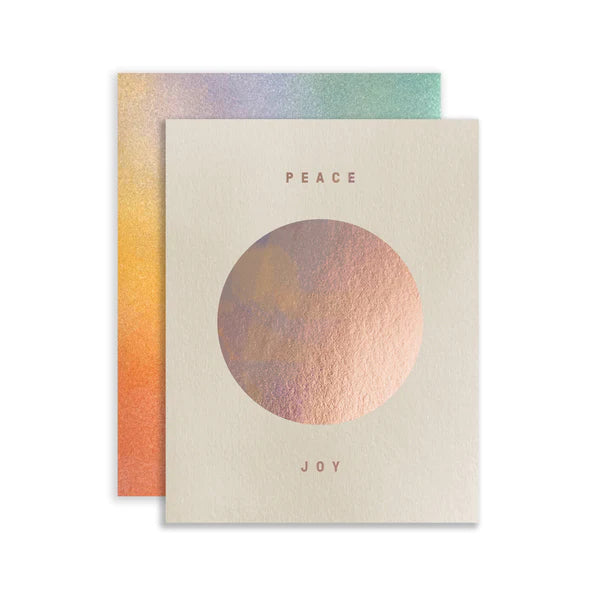 Peace & Joy Holiday Card