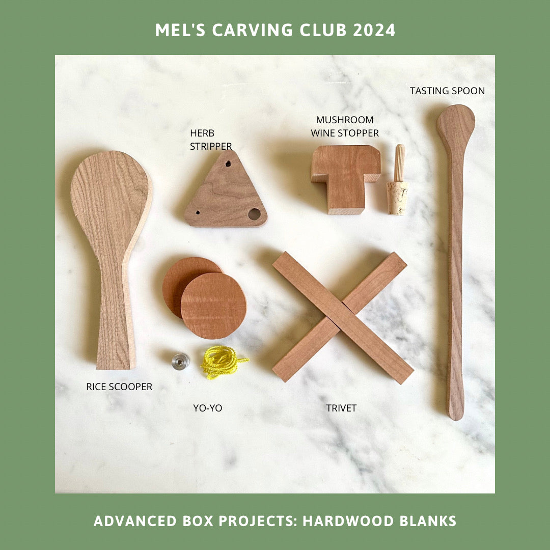 Mel's Carving Club: Subscription Carving Box (Advanced)