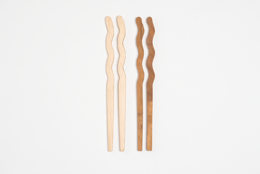 DIY Wavy Chopsticks Carving Kit – Tools Not Included