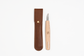 Japanese Carving Knife with Leather Case