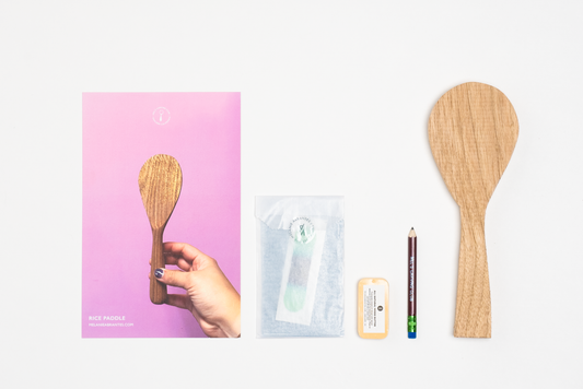 DIY Rice Paddle Carving Kit – Tools Not Included