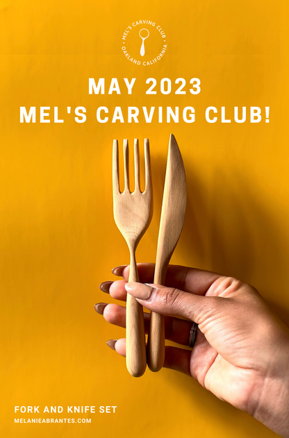 DIY Fork & Knife Carving Kit – Tools Not Included
