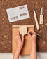 Starter Tool Set Components: Bench Hook, Spoon Gouge and Carving Knife | Melanie Abrantes Designs