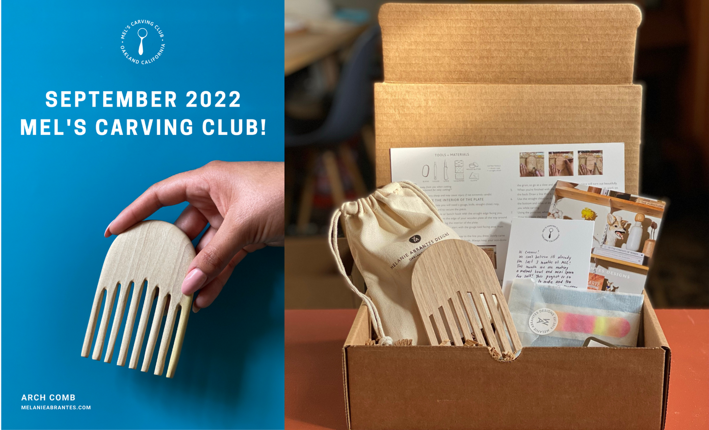 LIMITED EDITION: Mel's Carving Club Project Blanks 2022