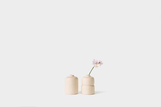 Maple Straight and Double Bud Vases | Melanie Abrantes Designs