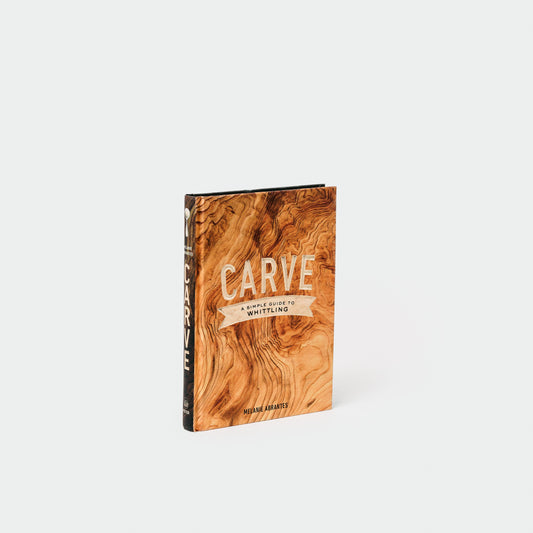 Carve, A Simple Guide to Whittling Book by Melanie Abrantes. This book contains a dozen small carving projects.