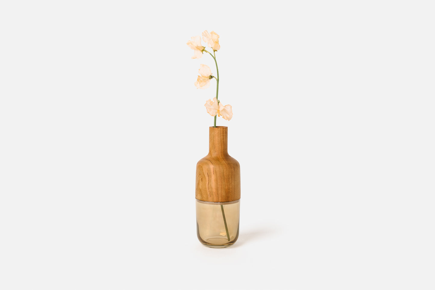 Cherry and glass Maya Marais Vase | Melanie Abrantes Designs
