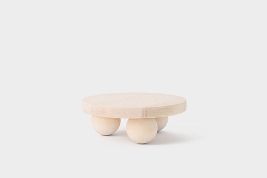 Hardwood mini mesa tray in solid maple | Melanie Abrantes Designs