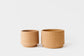 Medium (left) and Large (right) Modern Cork Planters | Melanie Abrantes Designs